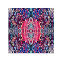 Abstract Arabesque Square Satin Scarf (30  X 30 ) by kaleidomarblingart