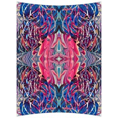 Abstract Arabesque Back Support Cushion by kaleidomarblingart