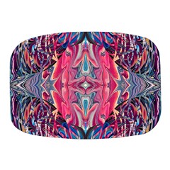 Abstract Arabesque Mini Square Pill Box by kaleidomarblingart