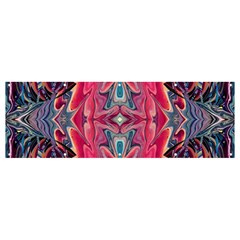 Abstract Arabesque Banner And Sign 12  X 4  by kaleidomarblingart