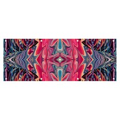 Abstract Arabesque Banner And Sign 8  X 3  by kaleidomarblingart