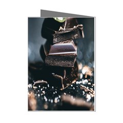 Chocolate Dark Mini Greeting Cards (pkg Of 8)