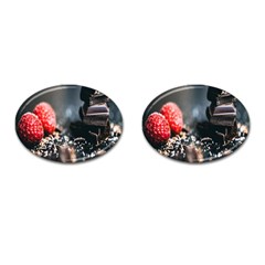 Chocolate Dark Cufflinks (oval)