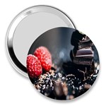 chocolate dark 3  Handbag Mirrors Front