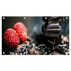 Chocolate Dark Banner And Sign 7  X 4  by artworkshop