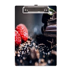 Chocolate Dark A5 Acrylic Clipboard by artworkshop