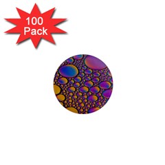 Bubble Color 1  Mini Magnets (100 Pack)  by artworkshop