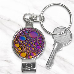 Bubble Color Nail Clippers Key Chain by artworkshop