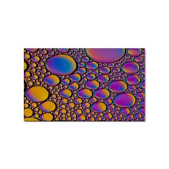 Bubble Color Sticker (rectangular) by artworkshop