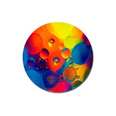 Colorfull Pattern Magnet 3  (round) by artworkshop