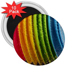  Colorful Illustrations 3  Magnets (10 Pack)  by artworkshop