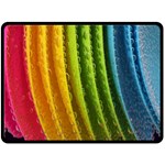  colorful illustrations One Side Fleece Blanket (Large) 80 x60  Blanket Front