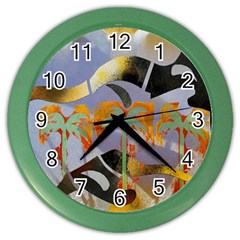 Leroyjacks Color Wall Clock