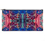 Cobalt arabesque Pencil Case Front