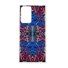 Cobalt Arabesque Samsung Galaxy Note 20 Ultra Tpu Uv Case by kaleidomarblingart