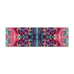 Cobalt Arabesque Sticker Bumper (10 Pack) by kaleidomarblingart