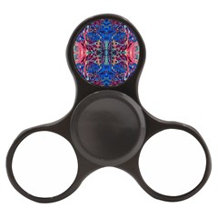 Cobalt Arabesque Finger Spinner by kaleidomarblingart