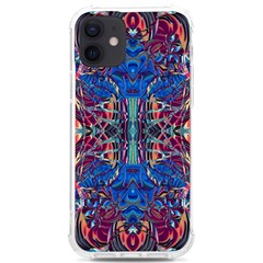 Cobalt Arabesque Iphone 12/12 Pro Tpu Uv Print Case by kaleidomarblingart