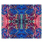 Cobalt arabesque One Side Premium Plush Fleece Blanket (Small) 50 x40  Blanket Front