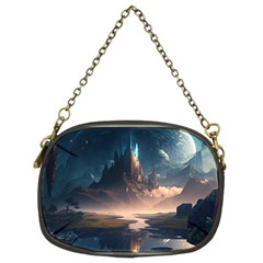 Space Planet Universe Galaxy Moon Chain Purse (two Sides) by Ravend