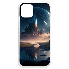 Space Planet Universe Galaxy Moon Iphone 12/12 Pro Tpu Uv Print Case by Ravend