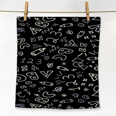 Background Graphic Abstract Pattern Face Towel by Ravend