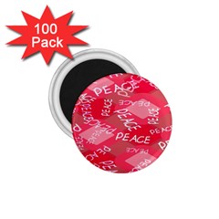 Background Peace Doodles Graphic 1 75  Magnets (100 Pack)  by Ravend