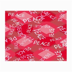 Background Peace Doodles Graphic Small Glasses Cloth by Ravend