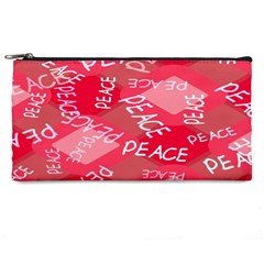 Background Peace Doodles Graphic Pencil Case by Ravend