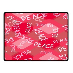 Background Peace Doodles Graphic One Side Fleece Blanket (small) by Ravend