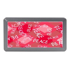 Background Peace Doodles Graphic Memory Card Reader (mini) by Ravend