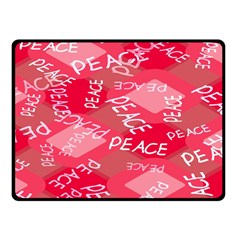 Background Peace Doodles Graphic Fleece Blanket (small) by Ravend