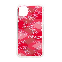 Background Peace Doodles Graphic Iphone 11 Tpu Uv Print Case