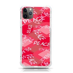 Background Peace Doodles Graphic Iphone 11 Pro Max 6 5 Inch Tpu Uv Print Case by Ravend