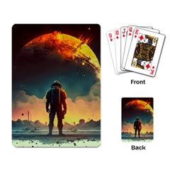 Leadership Alien Soldier Warrior Fantasy Playing Cards Single Design (rectangle) by Ravend