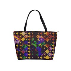 Background Graphic Classic Shoulder Handbag by Ravend