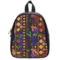 Background Graphic School Bag (small) by Ravend