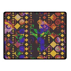 Background Graphic One Side Fleece Blanket (small) by Ravend