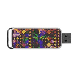 Background Graphic Portable Usb Flash (one Side) by Ravend