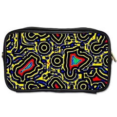 Background Graphic Art Toiletries Bag (one Side) by Ravend