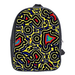 Background Graphic Art School Bag (xl) by Ravend