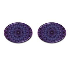 Shape Geometric Symmetrical Cufflinks (oval) by Ravend