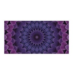 Shape Geometric Symmetrical Satin Wrap 35  X 70  by Ravend