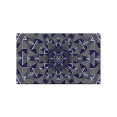 Kaleidoscope Geometric Pattern Sticker (rectangular) by Ravend