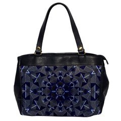 Kaleidoscope Geometric Pattern Oversize Office Handbag by Ravend