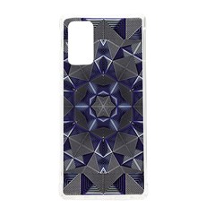 Kaleidoscope Geometric Pattern Samsung Galaxy Note 20 Tpu Uv Case by Ravend