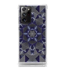 Kaleidoscope Geometric Pattern Samsung Galaxy Note 20 Ultra Tpu Uv Case by Ravend