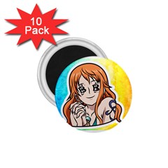 Nami Lovers Money 1 75  Magnets (10 Pack) 