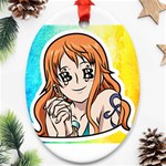 Nami Lovers Money Ornament (Oval) Front