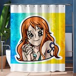 Nami Lovers Money Shower Curtain 60  x 72  (Medium)  60 x72  Curtain